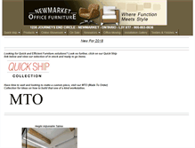 Tablet Screenshot of newmarketofficefurniture.com